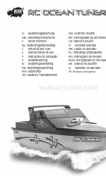 DICKIE SPIELZEUG RC Ocean Tuner Manual de Instruções