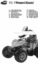 DICKIE SPIELZEUG RC Power Quad Panduan Petunjuk Pengoperasian