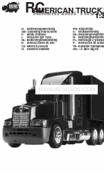 DICKIE SPIELZEUG RC AMERICAN TRUCK 1:36 Betriebsanleitung