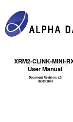 Alpha Data XRM2-CLINK-MINI-RX User Manual