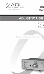 Alpha Design Labs GT40 Manual do utilizador