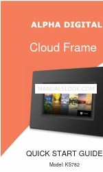 Alpha Digital Cloud Frame KS782 Quick Start Manual