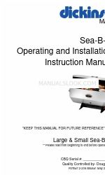 Dickinson Sea-B-Que Manual de instrucciones