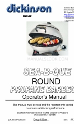 Dickinson SEA-B-QUE ROUND Manual del usuario