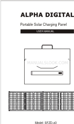 Alpha Digital SFZD-40 Gebruikershandleiding
