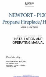 Dickinson Newport P1200000-NEW-P12000 Руководство по установке и эксплуатации
