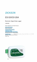 Dickson ES120A Manual