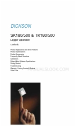 Dickson SK180/500 Manual de instrucciones