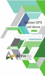 Alpha ESS Storion OF5 Manuel de l'utilisateur