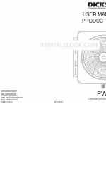 Dickson PW4 Manual del usuario y manual del producto