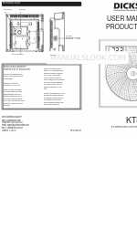 Dickson KT8 User Manual & Product Manual