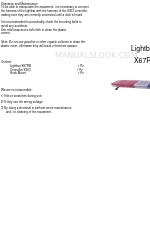 Epcom X67RB Manual do utilizador