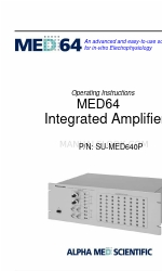 Alpha MED Scientific MED64 Gebruiksaanwijzing