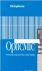 Dictaphone OpticMic Instrukcja obsługi