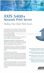 Axis 5400+ Especificações