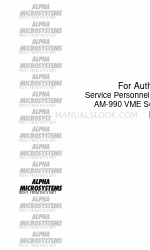 Alpha Microsystems AM-990 Service Manual