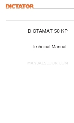 Dictator 700082 Manual técnico