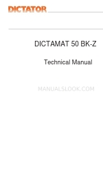 Dictator DICTAMAT 50 BK-Z Manuel technique