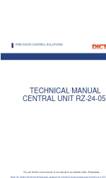 Dictator RZ-24-05 Central Panduan Teknis