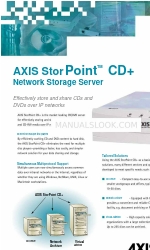 Axis AXIS StorPoint CD Specifiche tecniche