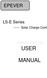 Epever LS-E Series Kullanıcı Kılavuzu