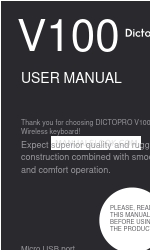 Dictopro V100 User Manual