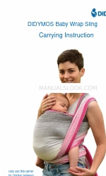 Didymos Cross Carry Manuel d'instructions