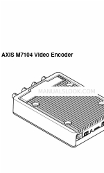 Axis M7104 Kurulum Kılavuzu