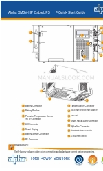 Alpha Outback Energy CableUPS XM3V-HP Snelstarthandleiding