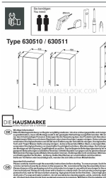 Die Hausmarke 630510 Manual de instrucciones de montaje