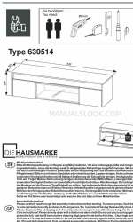 Die Hausmarke 630514 Manual de instrucciones de montaje