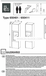 Die Hausmarke 650411 Manual