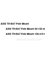 Axis 01165-001 Посібник з монтажу