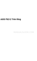 Axis F8212 Посібник з монтажу