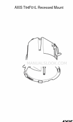 Axis T94F01L Manual de instruções de instalação