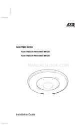 Axis TM3205 Manual de instalación