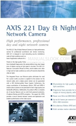 Axis Network Camera AXIS 221 Spécifications