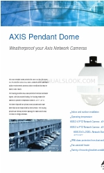 Axis Pendant Dome 25735 Şartname Sayfası