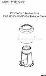 Axis T94B01D Посібник з монтажу