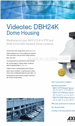 Axis Videotec DBH24K Especificações