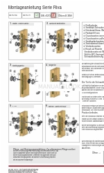 Dieckmann Riva Series Instruções de montagem