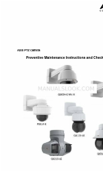 Axis DROP CEILING P5522-E Anweisungen zur vorbeugenden Wartung und Checkliste