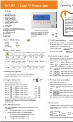 EPH Controls R47-RF Kullanım Talimatları