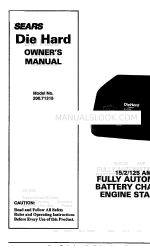 DieHard 200.71315 Owner's Manual