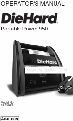 DieHard Portable Power 950 Manuale dell'operatore