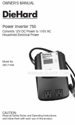 DieHard Power Inverter 750 Benutzerhandbuch