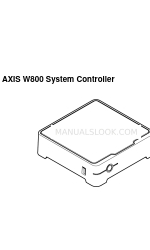 Axis W800 インストレーション・マニュアル