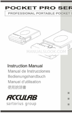 Acculab PP-62 Instruction Manual