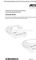 Acculab VIC-212 Manuale di istruzioni per l'uso