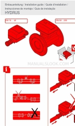 Diehl Metering Hydrus DN 200 Series Посібник з монтажу